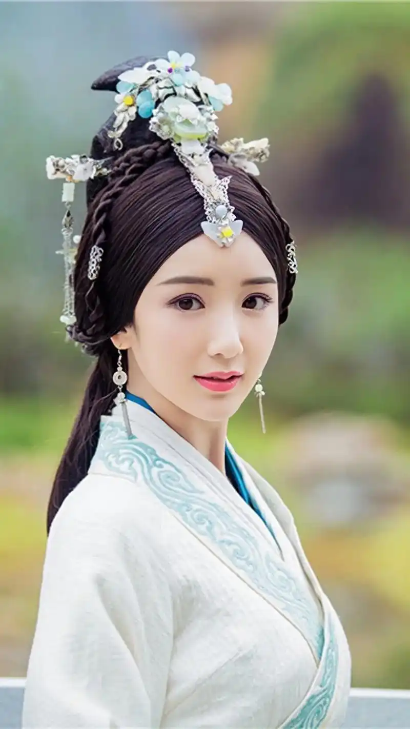 自带美瞳的毛晓彤古装太美了.#抖音图文来了 #毛晓彤 #毛晓 - 抖音