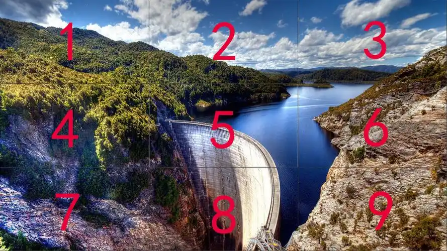 5889d墙纸9屏显卡多屏拼接屏5760x3240桌面壁纸点对点显示