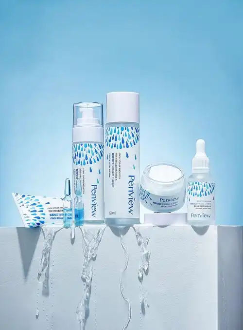 护肤品第一弹水木花儿摄影图片致设计