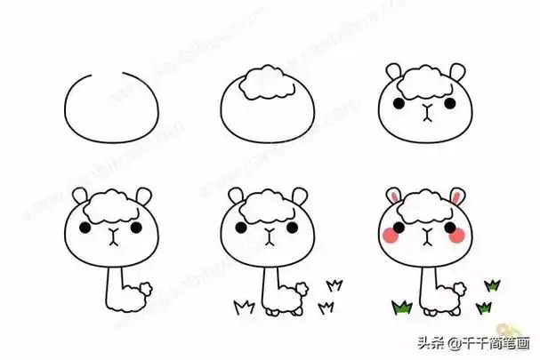 大雁简笔画三步,大雁简笔画 人字形(儿童简笔画:50组动物素材)