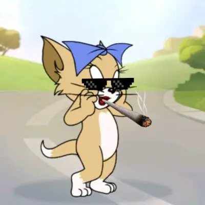 猫和老鼠游戏戴墨镜衔烟的团头 图茨