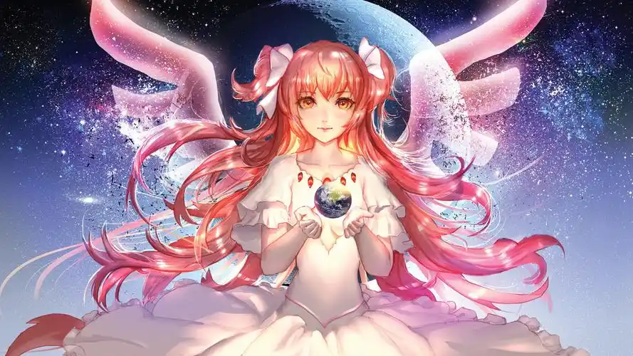 精选二次元动漫美少女高清桌面宽屏壁纸