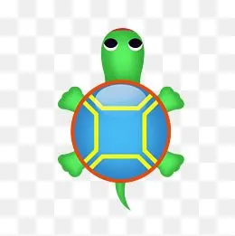 卡通乌龟矢量图下载
