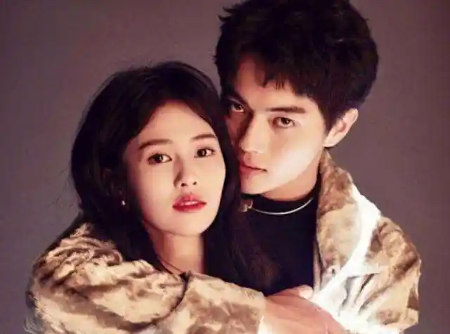 白鹿"新恋情"曝光,男方戴着绿帽身穿绿衣颇为个性