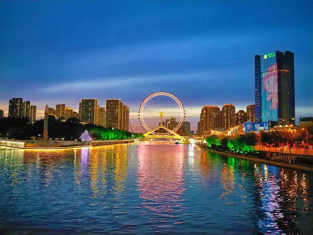 天津之眼摩天轮.