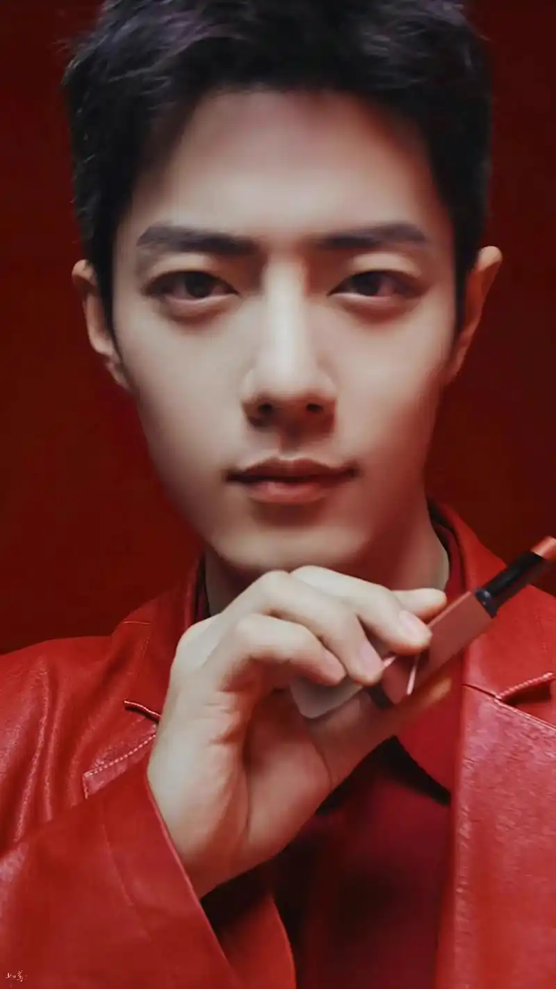 肖战 #挡不住的颜值 #红色系 #a爆了 - 抖音