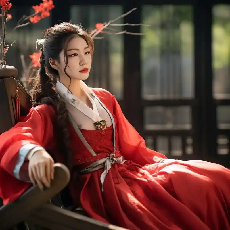 ai生成 壁纸 头像—金靖.金靖 古风美美哒#midjour - 抖音