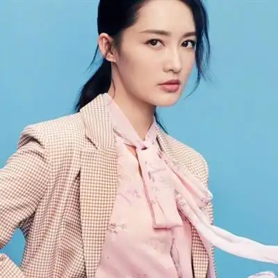 李沁头像美女明星李沁的qq微博头像图片