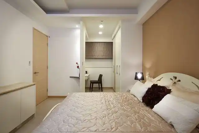 简洁北欧风格卧室装修设计图