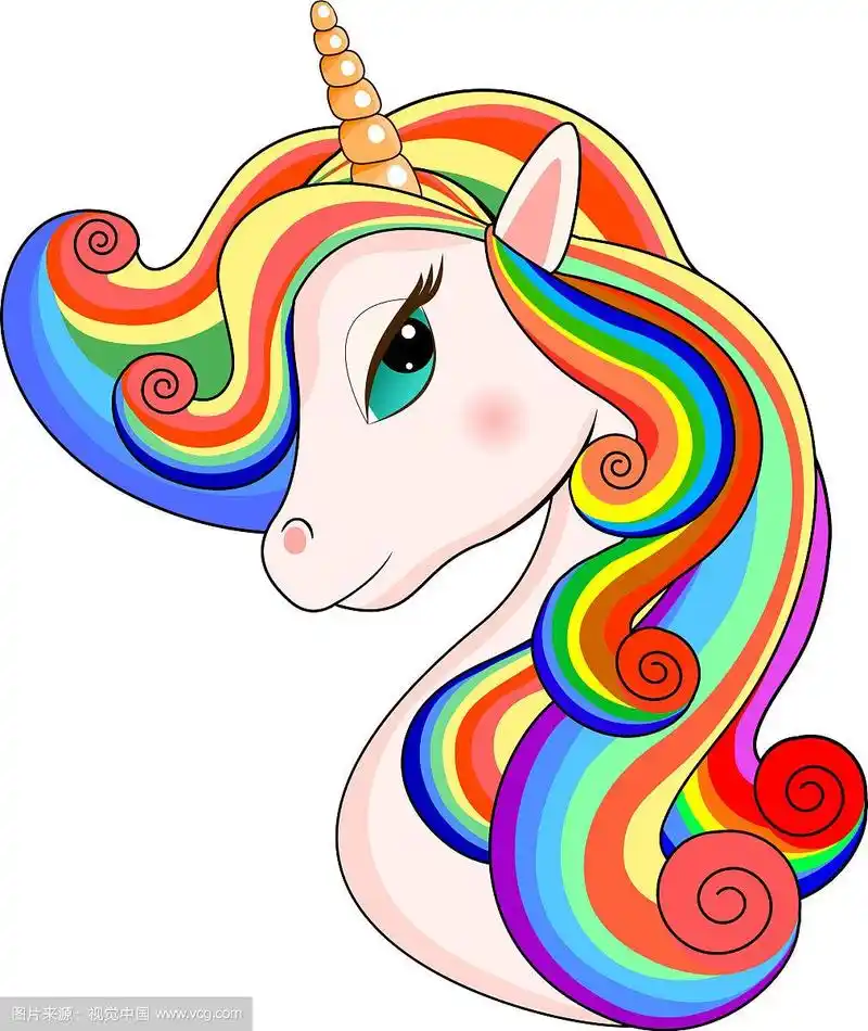 可爱的独角兽头像