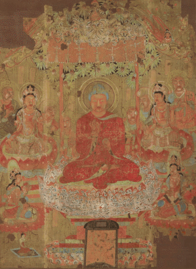 释迦牟尼佛说法图