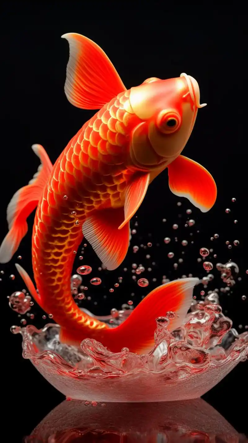 锦鲤跃起,金榜题名,祝莘莘学子旗开得胜,马到成功!#好运锦鲤 - 抖音