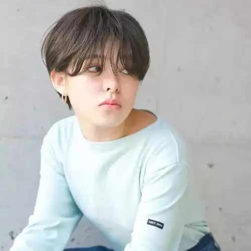 假小子中性短发超帅有味,短发图片,发型图片