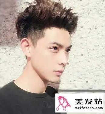 2016韩式男生飞机头发型 时尚型男飞机头好帅气_男士短发 - 美发站