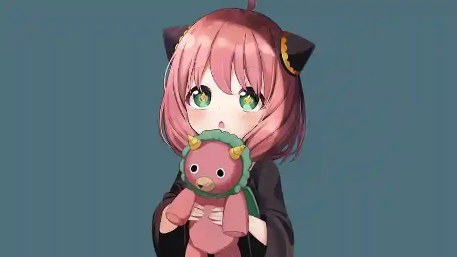 间谍x过家家阿尼亚·福杰高清可爱电脑壁纸5k