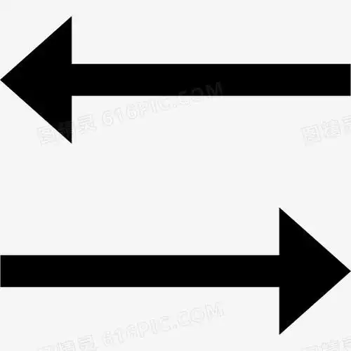 左右箭头图标两个两个小孩四个箭头两个好朋友两个小朋友两个爱心卡通