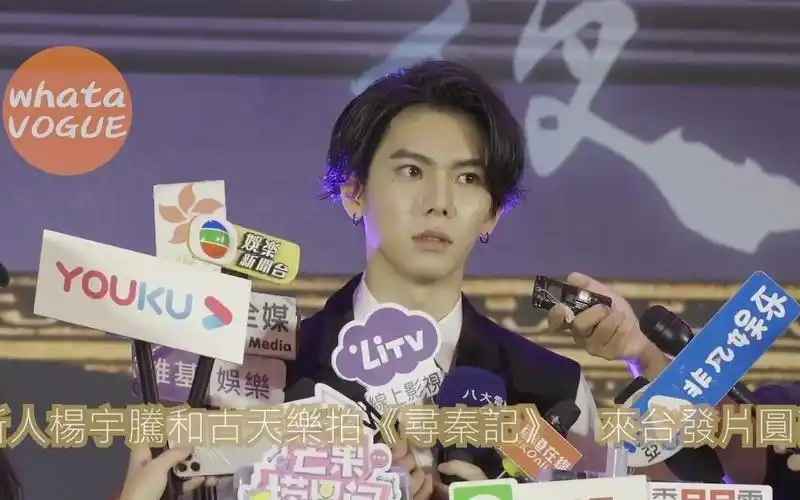 【杨宇腾yu|采访】whata vogue 我爱偶像寻秦记发布会