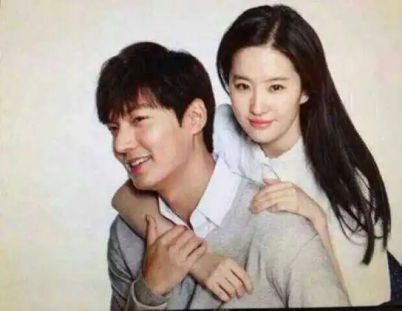 李敏镐(广告)合作了,而李钟硕也表示最想合作的中国女星是刘亦菲,韩国