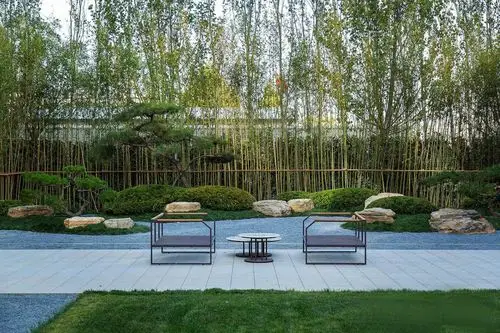 东方禅意风格居住示范区景观设计实例(图文)