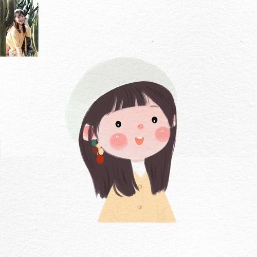 q版卡通手绘头像定制二次元动漫情侣真人照片转漫画人物设计画画