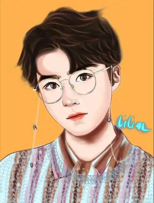 看着都不像#简笔画  #procreate  #procreate绘画  #王俊凯  ##向全