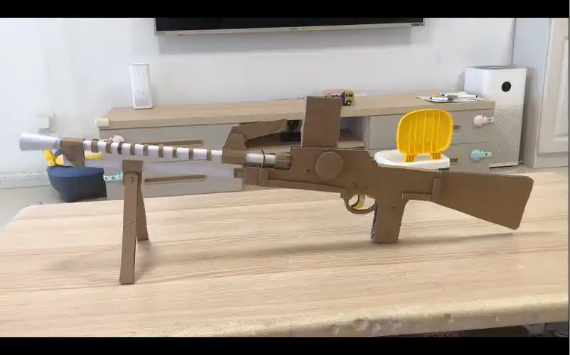 手工纸板捷克轻机枪
