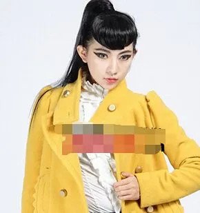 超萌超可爱桃心刘海发型(4)