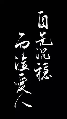 iphone手机壁纸(苹果壁纸,安卓壁纸)黑色壁纸,黑白壁纸,文字壁纸,抖音