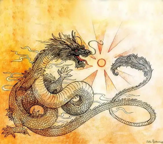 威武霸气的中国龙1080手机壁纸图片