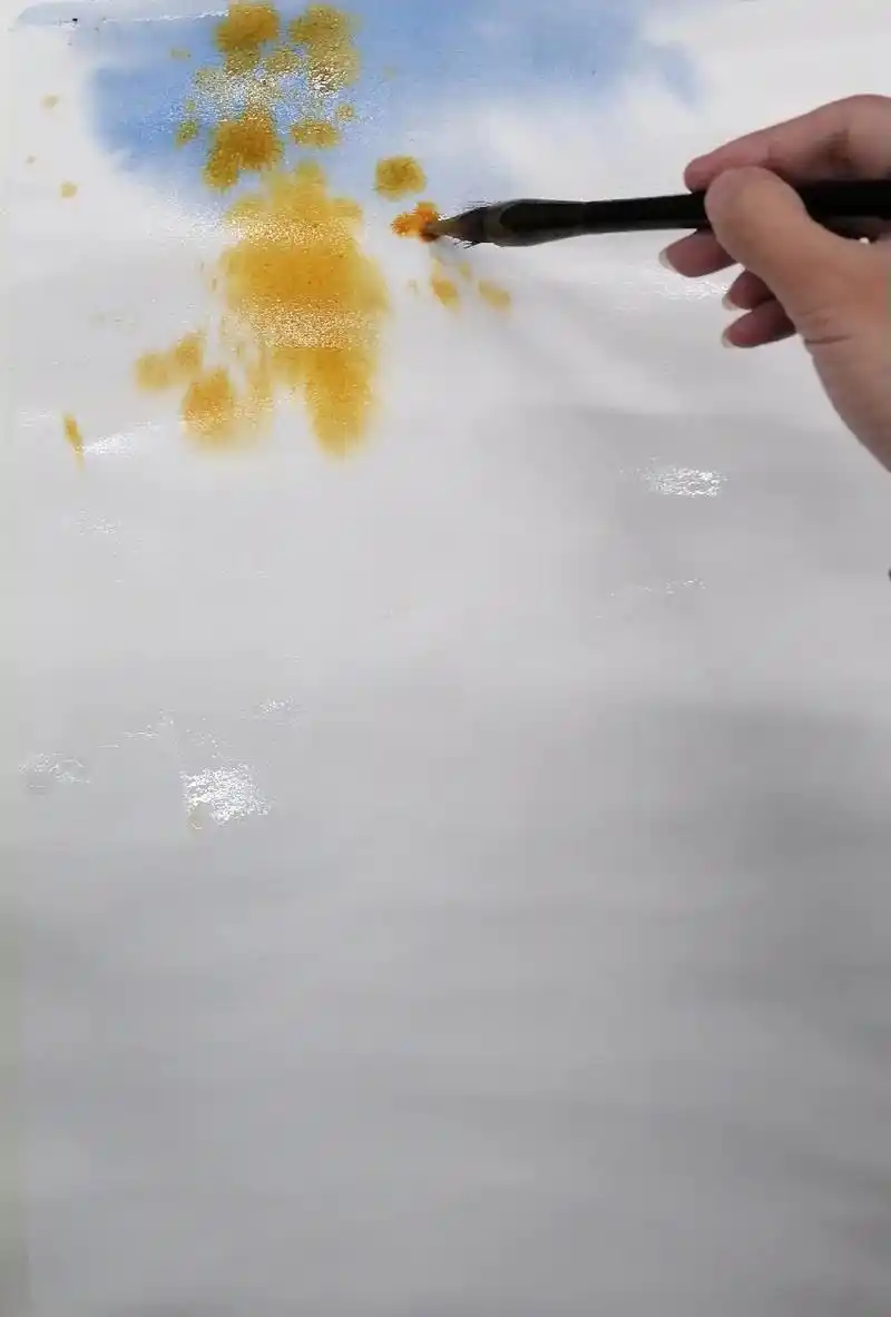 水彩画之雨夜,附带步骤图#水彩画 #画画 #绘画过程 #水彩 - 抖音