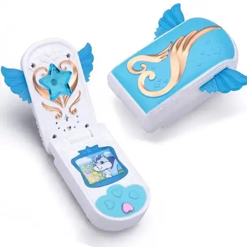 奥迪双钻 巴啦啦小魔仙奇迹舞步 巴拉拉美琪美雪变身器玩具 美琪手机