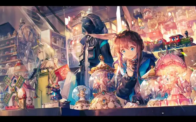 明日方舟 女角色壁纸插画