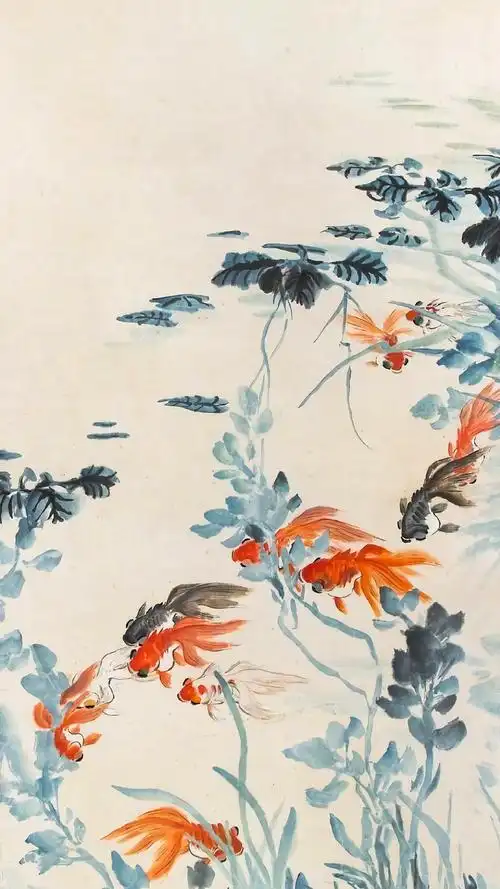 唯美国风水墨画手机壁纸