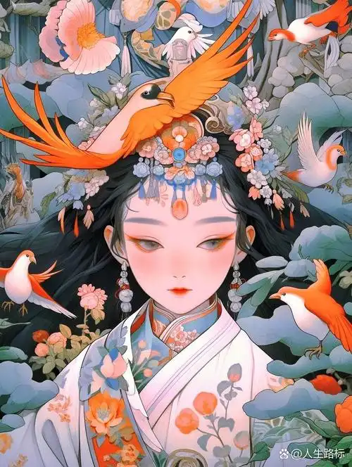 国风&国潮插画|汉服|动漫壁纸头像|古风