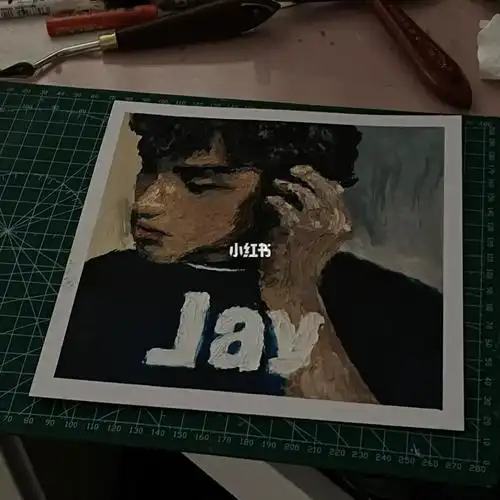 油画棒周杰伦专辑jay