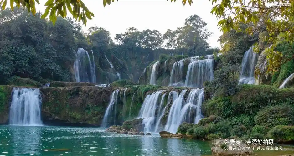 德天大瀑布自然风光山水风景姚青春2021
