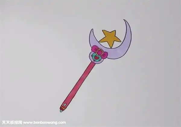 魔法棒简笔画