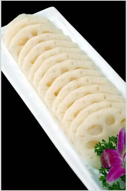 藕片食品摄影图片