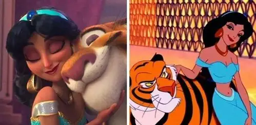 茉莉《阿拉丁》灰姑娘《仙履奇缘》宝嘉康蒂《风中奇缘》艾莎《冰雪