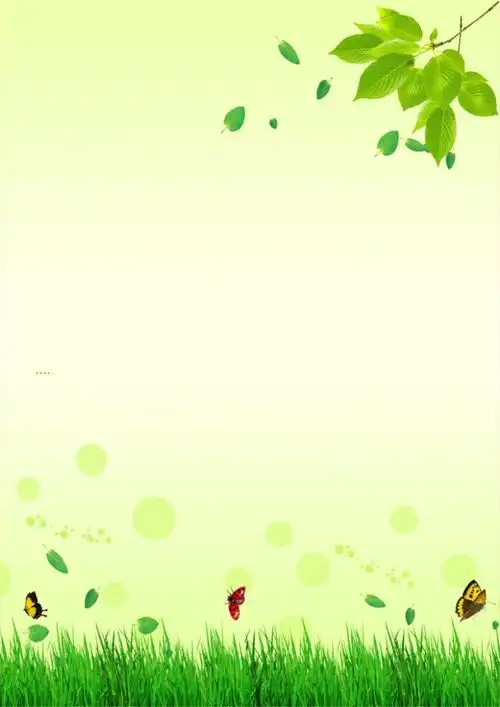 春季新品cdr海报背景模板