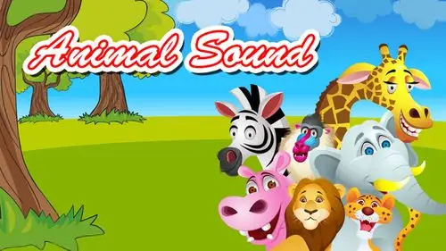 年``动物动物园和农场的婴儿听到大象和动物的声音为学龄前幼儿和儿童