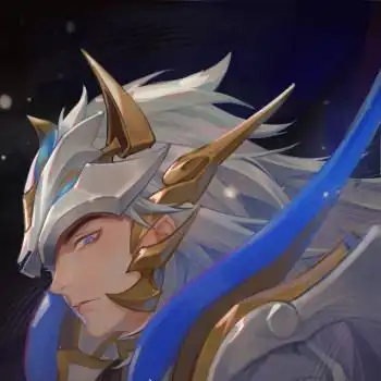 无双飞将_王者荣耀马超半厚涂胸像插图绘画作品