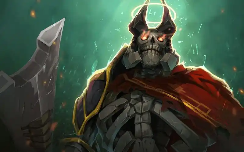 dota 2 刀塔 圣剑骷髅王一刀要老命 这就是冥魂大帝 虽说基本功不行