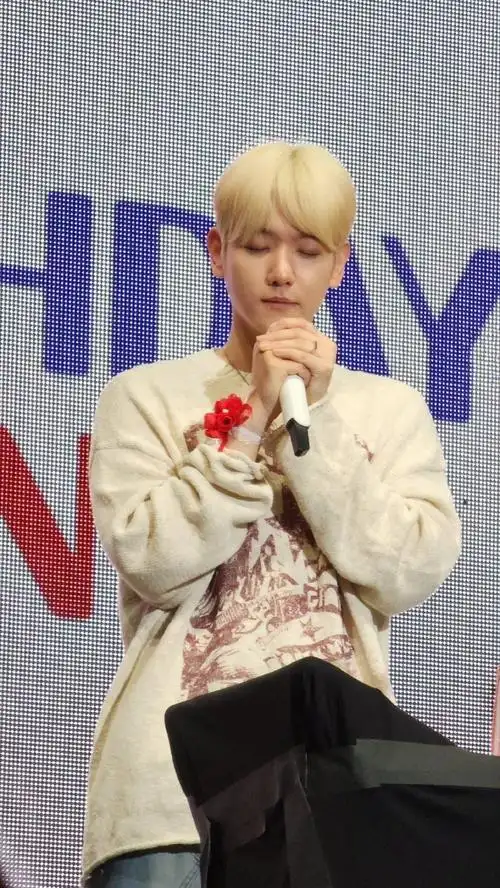 边伯贤生日会生图##边伯贤生日会饭拍