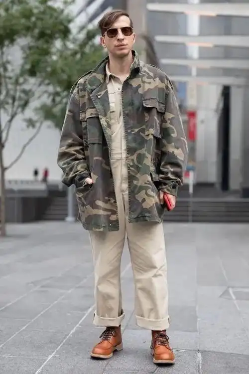 就一个man字!型男秋季必备穿搭利器,军靴的日常造型搭配推荐