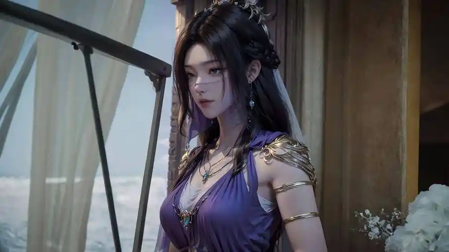 美轮美奂的建模,让人大开眼界!_仙子_国漫界_美女