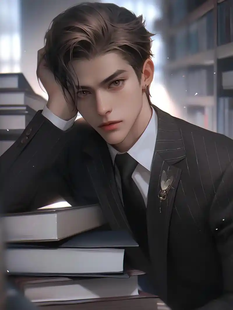 这不就是言情小说里的霸道总裁吗 #二次元# #ai绘画# #ai共创计划