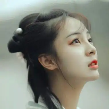 仙气飘飘古风女生真人头像冷酷古装少女图片