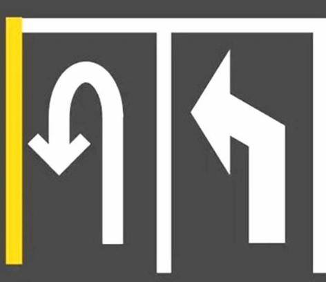 交警敲黑板:这种颜色的掉头标志是绝不能掉头的!要不就直接扣分