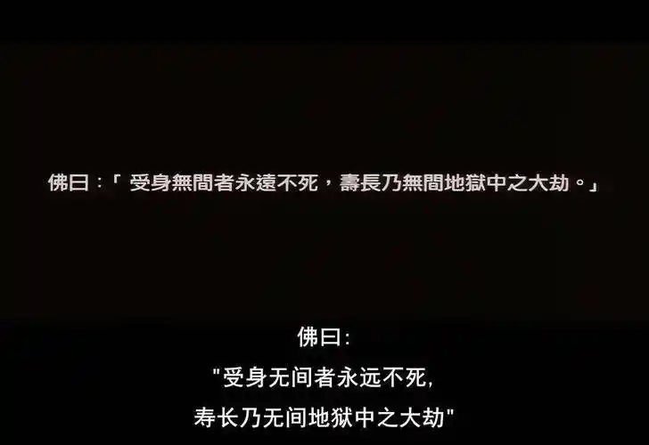 无间道无间道2002现在我想做个好人佛曰受身无间者永远不死寿长乃无间